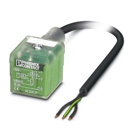 SAC-3P- 5,0-PUR/A-1L-R-ES 1413116 PHOENIX CONTACT Cable para sensores/actuadores