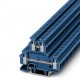 MBKKB 2,5 BU 1414077 PHOENIX CONTACT Mini bloc de jonction de traversée