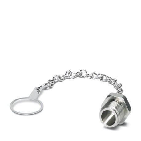 PROT-M12 MS-M-CHAIN 1414147 PHOENIX CONTACT Capuchón roscado M12 de metal, con cadena de sujeción para conec..