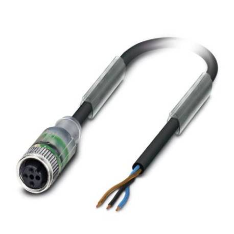 SAC-3P- 1,5-PVC/M12FS-2L 1414556 PHOENIX CONTACT Sensor/actuator cable