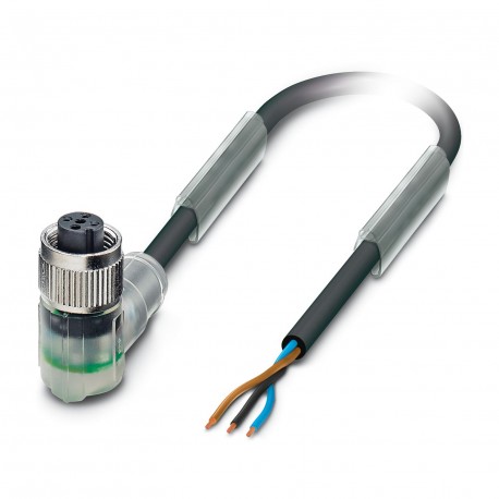 SAC-3P- 1,5-PVC/M12FR-2L 1414571 PHOENIX CONTACT Кабель для датчика / исполнительного элемента