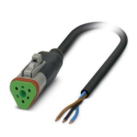 SAC-3P- 3,0-PUR/DTFS 1414996 PHOENIX CONTACT Cable para sensores/actuadores