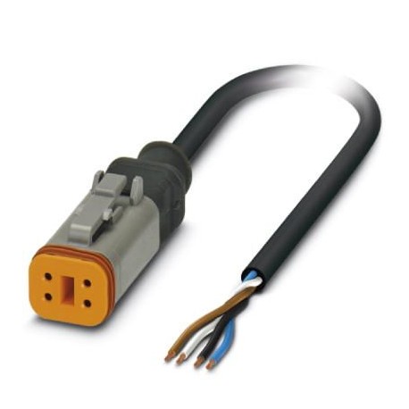 SAC-4P- 3,0-PUR/DTFS 1415008 PHOENIX CONTACT Cable para sensores/actuadores