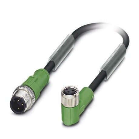 SAC-3P-M12MS/0,3-PVC/M 8FR 1415530 PHOENIX CONTACT Câbles pour capteurs/actionneurs