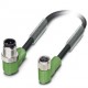 SAC-3P-M12MR/0,6-PVC/M 8FR 1415539 PHOENIX CONTACT Câbles pour capteurs/actionneurs