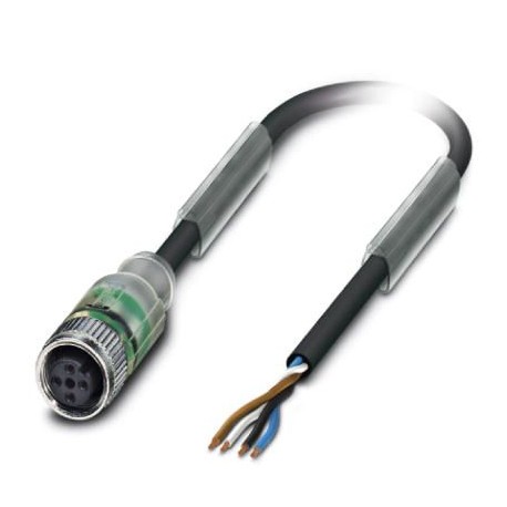SAC-4P- 1,5-PVC/M12FS-2L 1415596 PHOENIX CONTACT Cable para sensores/actuadores