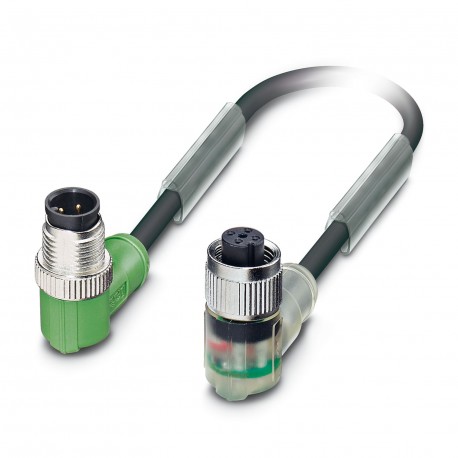 SAC-4P-M12MR/0,6-PVC/M12FR-3L 1415647 PHOENIX CONTACT Кабель для датчика / исполнительного элемента