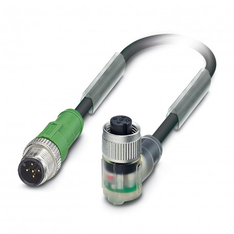 SAC-5P-M12MS/0,6-PVC/M12FR-3L 1415704 PHOENIX CONTACT Кабель для датчика / исполнительного элемента