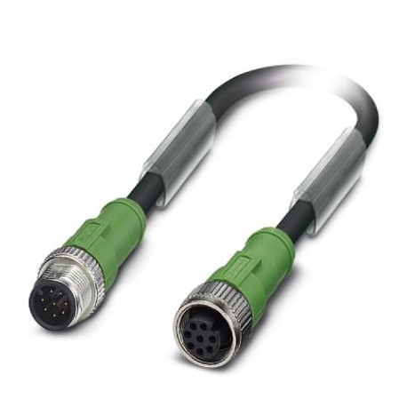 SAC-8P-M12MS/ 0,3-PVC/M12FS 1415737 PHOENIX CONTACT Cable para sensores/actuadores