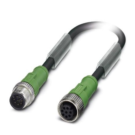 SAC-8P-M12MS/ 1,5-PVC/M12FS 1415739 PHOENIX CONTACT Кабель для датчика / исполнительного элемента