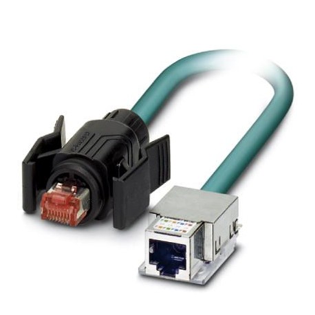 VS-BU/C6-IP67/B-94F-LI/5,0 1415856 PHOENIX CONTACT Cable Ethernet confeccionado, CAT6, apantallado, 4 pares,..