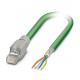 VS-OE-IP20-93B-LI/2,0 1416128 PHOENIX CONTACT Cable PROFINET confeccionado, CAT 5e, apantallado, de cuadrete..