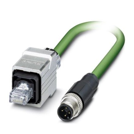NBC-M12MSD/ 5,0-93C/R4RC 1416204 PHOENIX CONTACT Cable de red, PROFINET CAT5 (100 MBit/s), EtherCAT® CAT5 (1..