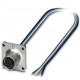 SACC-SQ-M12FS-4CON-20/0,5 1419797 PHOENIX CONTACT Conect. enchuf. para apar. pared delant., Universal, 4-pol..