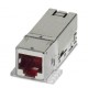 VS-08-BU-RJ45/10G-F 1424009 PHOENIX CONTACT Inserto portacontatti femmina RJ45, per sistema Freenet, CAT6A, ..