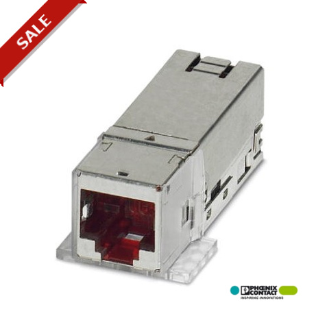 VS-08-BU-RJ45/10G-F 1424009 PHOENIX CONTACT Isolant femelle RJ45, pour système Freenet, CAT6A, 8 pôles, blin..