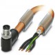 SAC-4P-M12MRS/10,0-PUR PE SH 1424111 PHOENIX CONTACT Cavo Power, 4-poli, PUR senza alogenati, arancione RAL ..