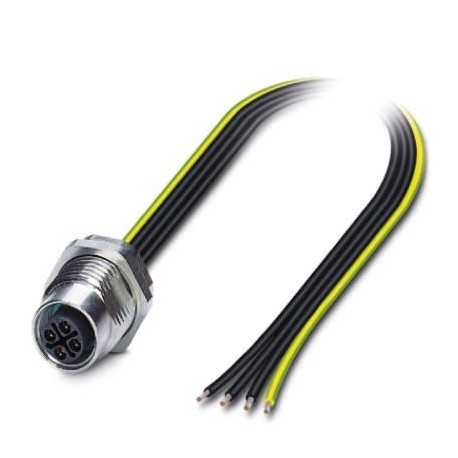 SACC-DSI-M12FSS-4CON-M16/0,5PE 1424133 PHOENIX CONTACT Conect. enchuf. para apar. pared poster., Potencia, 4..