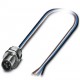 SACC-E-M12MST-4CON-M16/0,5 1424140 PHOENIX CONTACT Conect. enchuf. para apar. pared delant., Potencia, 4-pol..