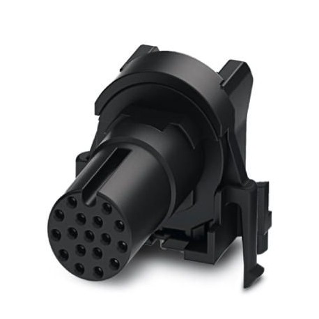 SACC-CI-M12FS-17CON-L90 1424197 PHOENIX CONTACT Soporte de contactos, 17-polos, Hembra de conexión, acodado,..