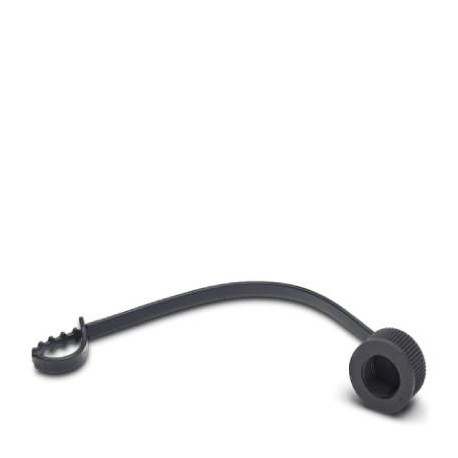 PROT-M12 FS-PA-CHAIN 1430873 PHOENIX CONTACT Capuchón roscado M12 de plástico con cinta de sujeción para cab..