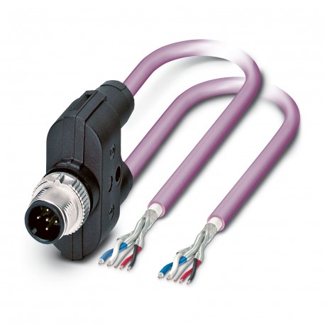 SAC-5PY-M/2X 2,0-920 1436084 PHOENIX CONTACT Cable de sistema de bus, CANopen®, DeviceNet™, 5-polos, PUR sin..