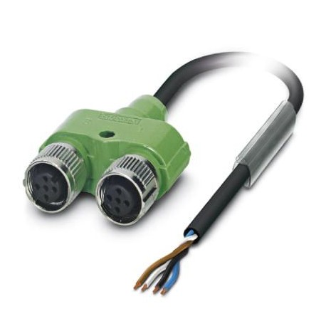 SAC-4PY- 1,5-PUR/2XF 1436165 PHOENIX CONTACT Câbles pour capteurs/actionneurs