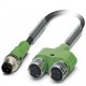 SAC-4PY-MS- 0,6-PUR/2XF 1436217 PHOENIX CONTACT Câbles pour capteurs/actionneurs