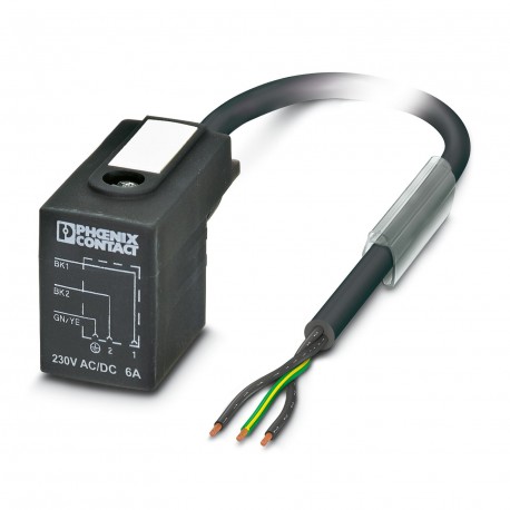 SAC-3P-10,0-PUR/BI 1438862 PHOENIX CONTACT Cable para sensores/actuadores, 3-polos, PUR sin halógenos, negro..