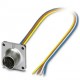 SACC-SQ-M12FSD-4CON-25F/0,5 1440960 PHOENIX CONTACT Connecteurs encastrables