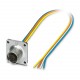 SACC-SQ-M12FSD-4CON-25F/0,5 1440960 PHOENIX CONTACT Einbausteckverbinder