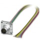 SACC-SQ-M12MS-8CON-25F/0,5 1441561 PHOENIX CONTACT Macho construído para sensores / atuadores, 8 pinos, M12,..