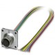 SACC-SQ-M12FS-8CON-25F/0,5 1441574 PHOENIX CONTACT Connettore femmina da incasso sensore-attuatore, 8 poli, ..