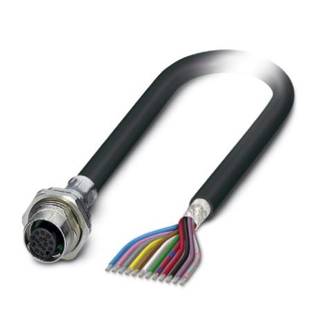 SACCBP-FS-12CON-M16/1,0-PVCSCO 1442188 PHOENIX CONTACT Flush-type connector
