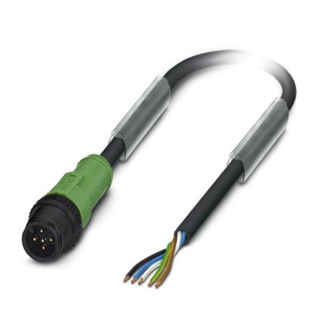 SAC-5P-M12MS/ 3,0-PUR P 1442405 PHOENIX CONTACT Cable para sensores/actuadores