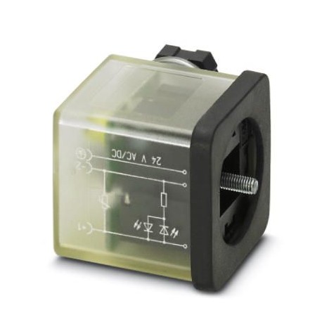 SACC-VB-3CON-M16/A-1L-SV 24V 1452149 PHOENIX CONTACT Conector de válvula, Universal, 3-polos, Conector de vá..
