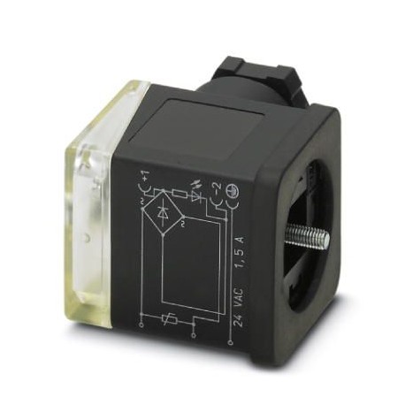SACC-VB-3CON-M20/A-GVL 12/24V 1452178 PHOENIX CONTACT Conector de válvula, Universal, 3-polos, Conector de v..