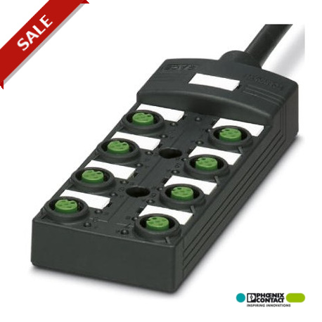 SACB-8/ 8-10,0PUR SCO P 1452521 PHOENIX CONTACT Box sensore/attuatore, Applicazione: Standard, Collegamento:..