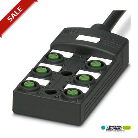 SACB-6/12-L-10,0PUR SCO P 1452673 PHOENIX CONTACT Box sensore/attuatore, Applicazione: Standard, Collegament..