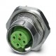 SACC-DSI-FSB-5CON-L180/SH GN 1456585 PHOENIX CONTACT Conect. enchuf. para apar. pared poster., 5-polos, Hemb..
