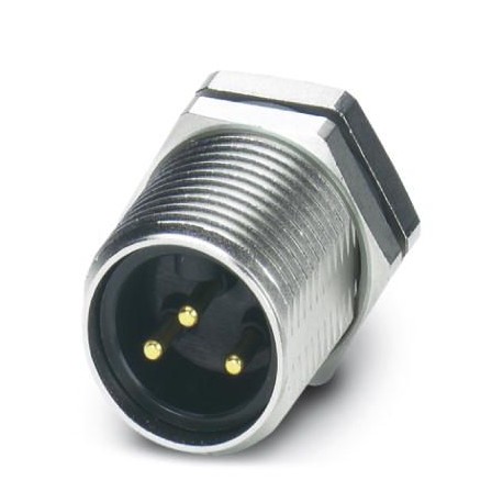 SACC-DSI-MINMS-5CON-UNF PCB 1457487 PHOENIX CONTACT Sensor/actuator flush-type plug, 5-pos., 7/8", PCB mount..