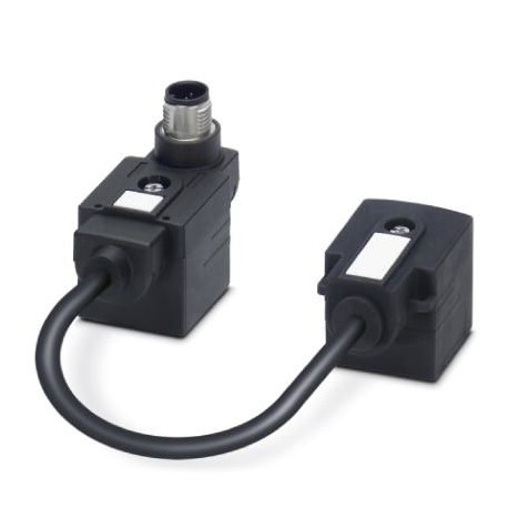 SAC-MS/0,1-116/2XA-1L-Z SCO 1458101 PHOENIX CONTACT Adaptador de conector de válvula doble, Universal, 4-pol..