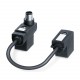 SAC-MS/0,15-116/2XB-1L-Z SCO 1458295 PHOENIX CONTACT Adaptador de conector de válvula doble, Universal, 4-po..