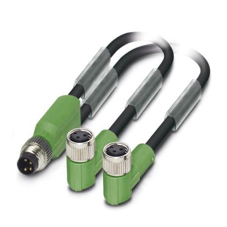 SAC-3P-M8Y/2X0,6-PUR/M 8FR 1458716 PHOENIX CONTACT Sensor/actuator cable