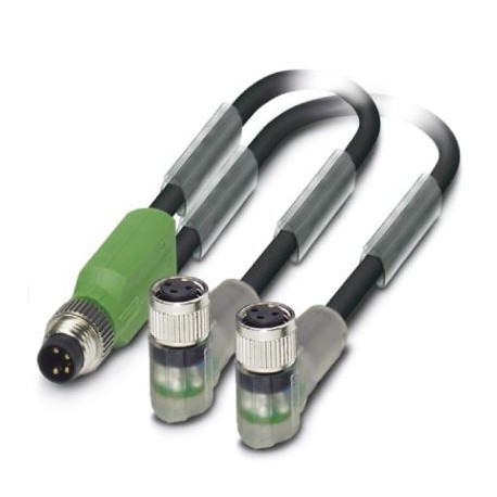 SAC-3P-M8Y/2X0,3-PUR/M 8FR-2L 1458745 PHOENIX CONTACT Sensor/actuator cable