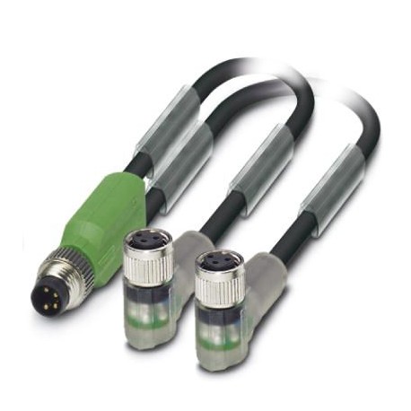 SAC-3P-M8Y/2X0,6-PUR/M 8FR-2L 1458758 PHOENIX CONTACT Sensor-/Aktor-Kabel
