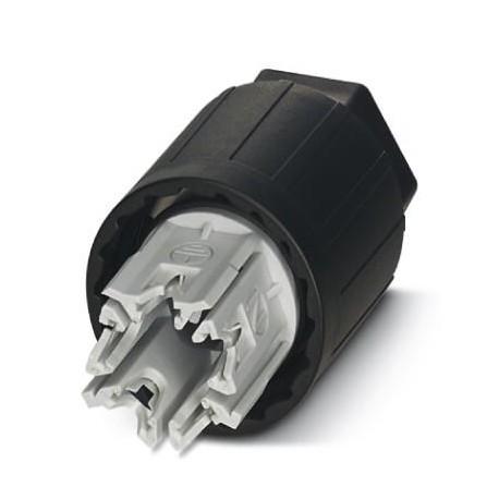 QPD N 4PE2,5 9-16 BK 1459647 PHOENIX CONTACT Tuerca QUICKON, negra, 4+PE polos, 1,0 mm2 ... 2,5 mm2 / 690 V ..