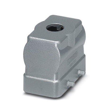 HC-B 10-TFQ-N-O1STM25G 1460066 PHOENIX CONTACT Carcasa aérea HEAVYCON B10, para bloqueo transversal, altura ..