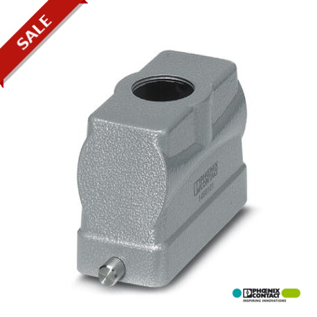 HC-B 16-TFL-H-O1STM40G 1460126 PHOENIX CONTACT Capot passe-câble HEAVYCONNEC B16, pour verrouillage longitud..