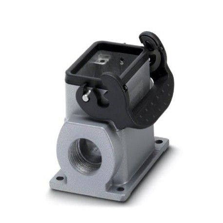 HC-B 6-SML-74/O2M25 1460195 PHOENIX CONTACT B a caixa-6 HEAVYCON com flange longitudinal. Altura 74 mm, com ..